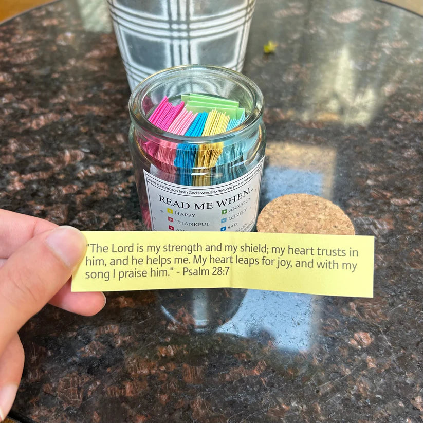 Bible Verses Jar